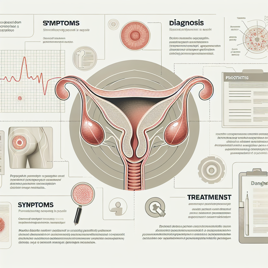 صورة توضح أعراض وتشخيص وعلاج التهاب البروستاتا عند النساء