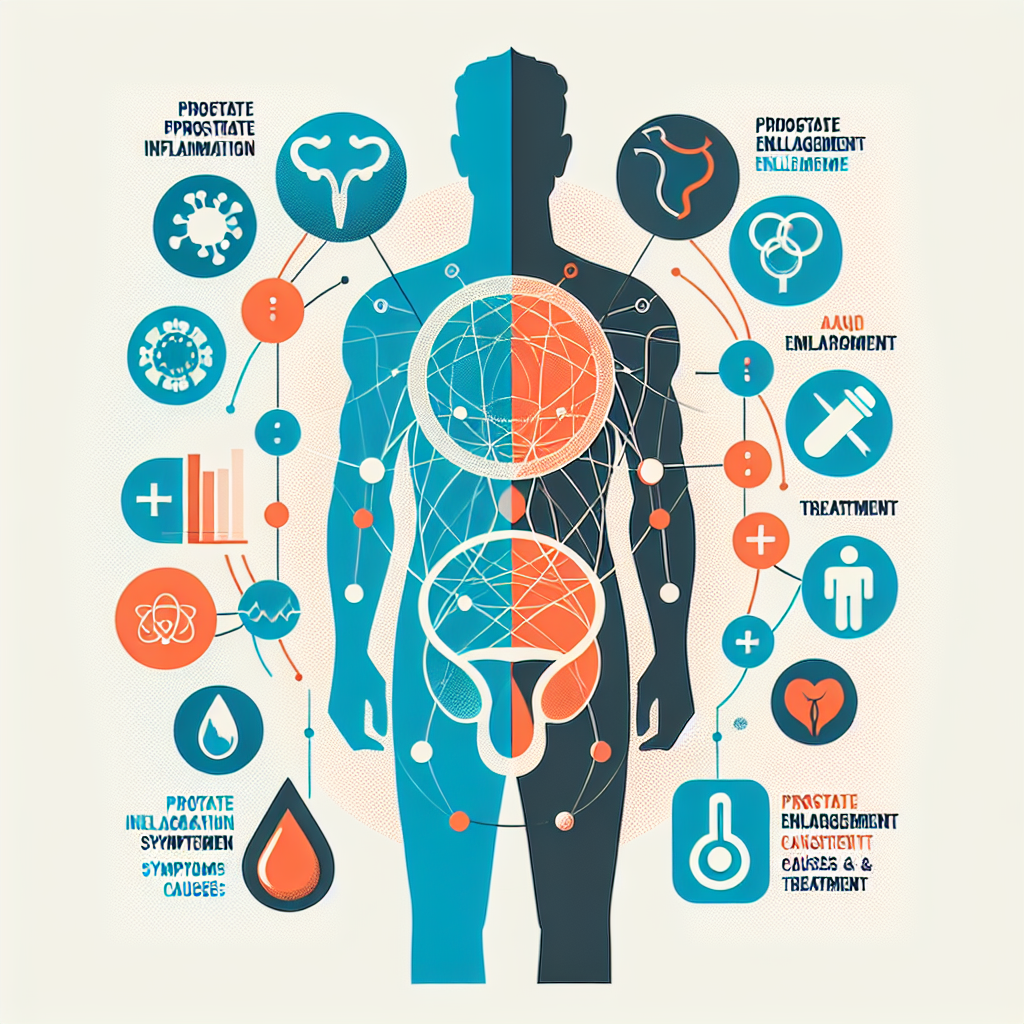 الفروقات الأساسية بين تضخم البروستاتا والتهاب البروستاتا