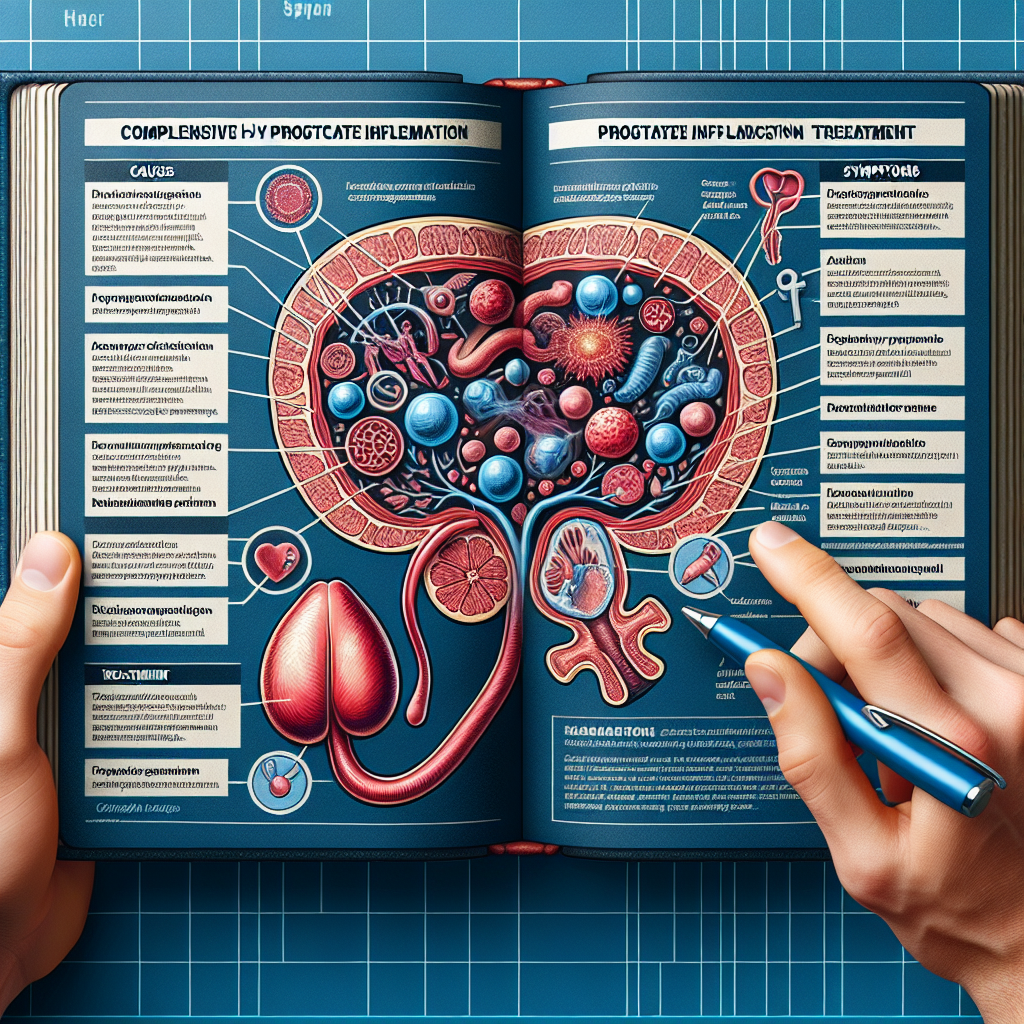 تصور للبروستاتا الملتهبة وأعراضها وطرق العلاج المختلفة