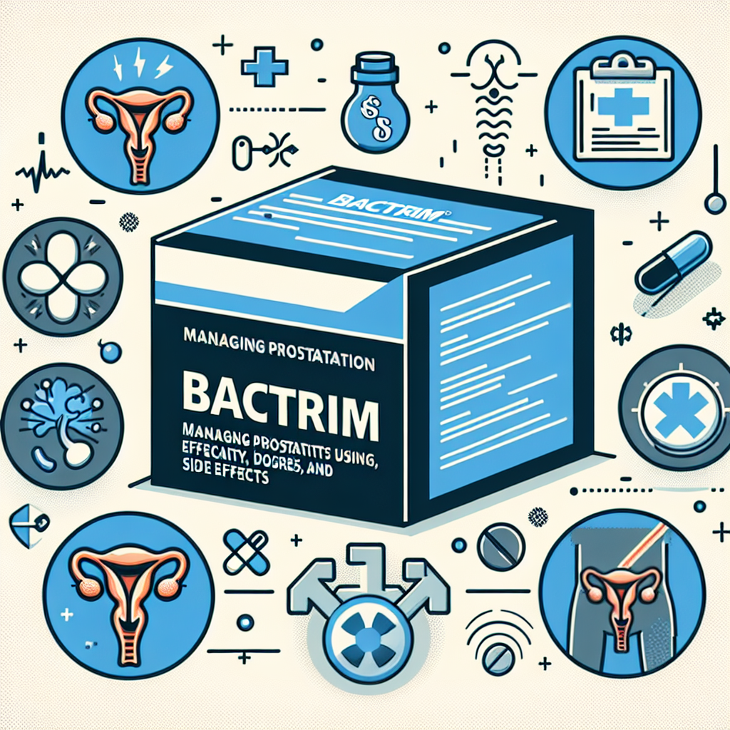 زجاجة دواء Bactrim لعلاج التهاب البروستاتا